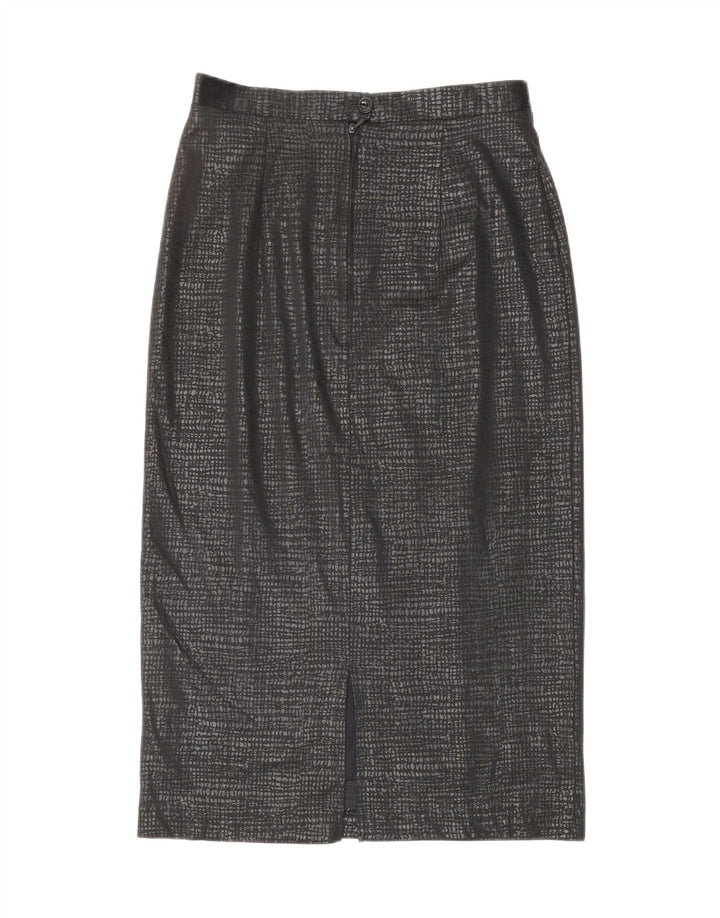 C & A Womens Pencil Skirt EU 40 Medium W28 Black Polyester Vintage C & A and Second-Hand C & A from Messina Hembry 