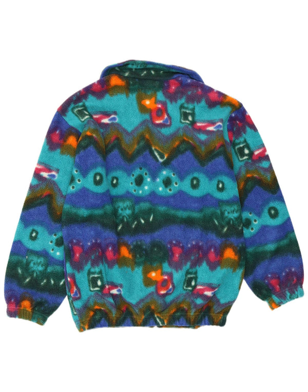 Veste Polaire Homme Cacao IT 46 Petit Polyester Géométrique Multicolore
