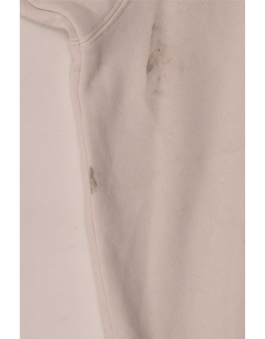 Nike Sweat-shirt surdimensionné graphique pour femme UK 14 en coton blanc moyen