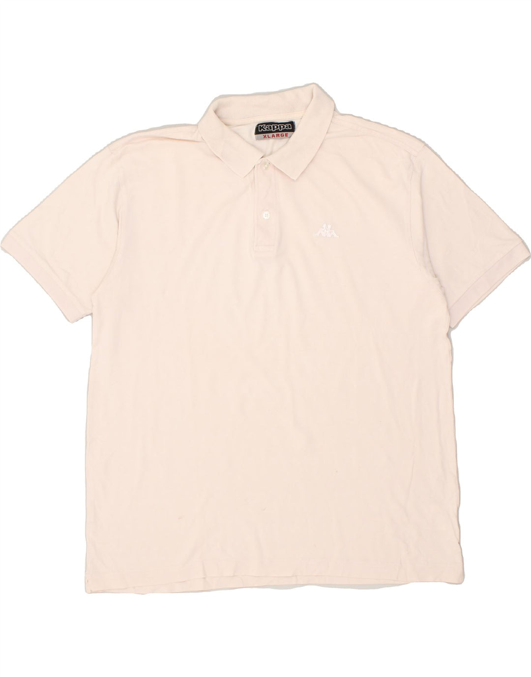 KAPPA Mens Polo Shirt XL Pink Cotton | Vintage Kappa | Thrift | Second-Hand Kappa | Used Clothing | Messina Hembry 