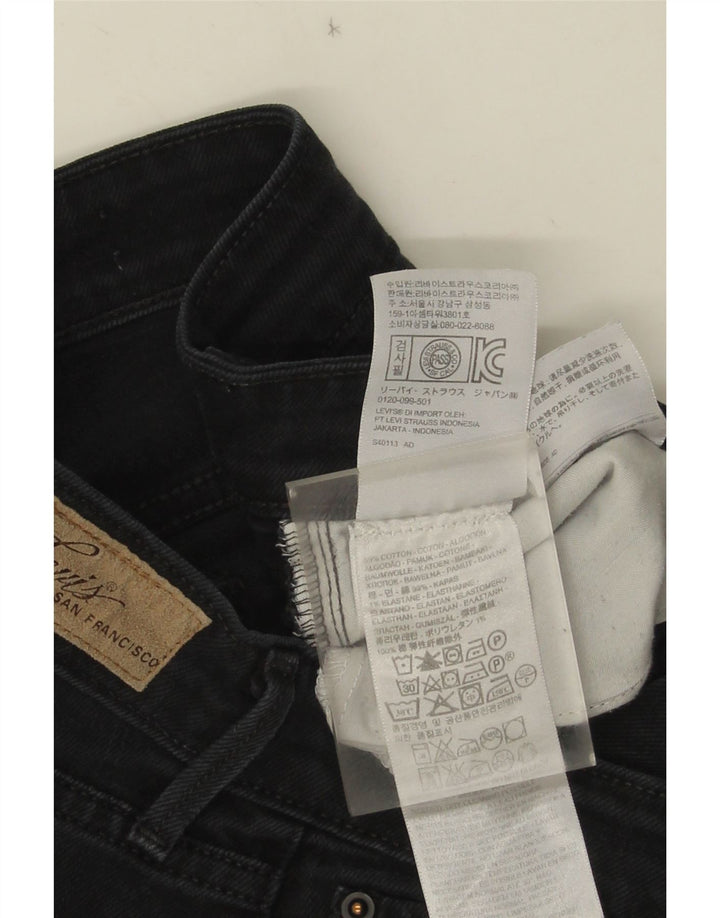 Levi's Jean Droit Femme W27 L32 Noir Coton