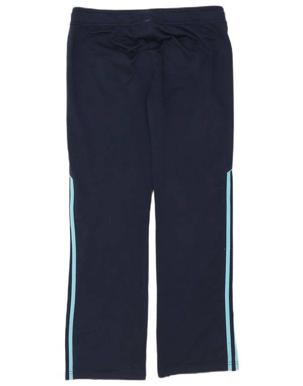 Adidas Pantalon de survêtement pour femme UK 12 Bleu marine moyen Polyester