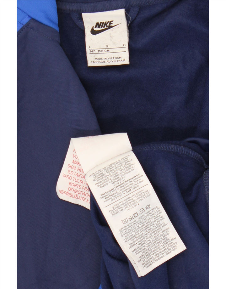 Nike Veste de survêtement pour garçon 12-13 ans Bleu marine Taille L