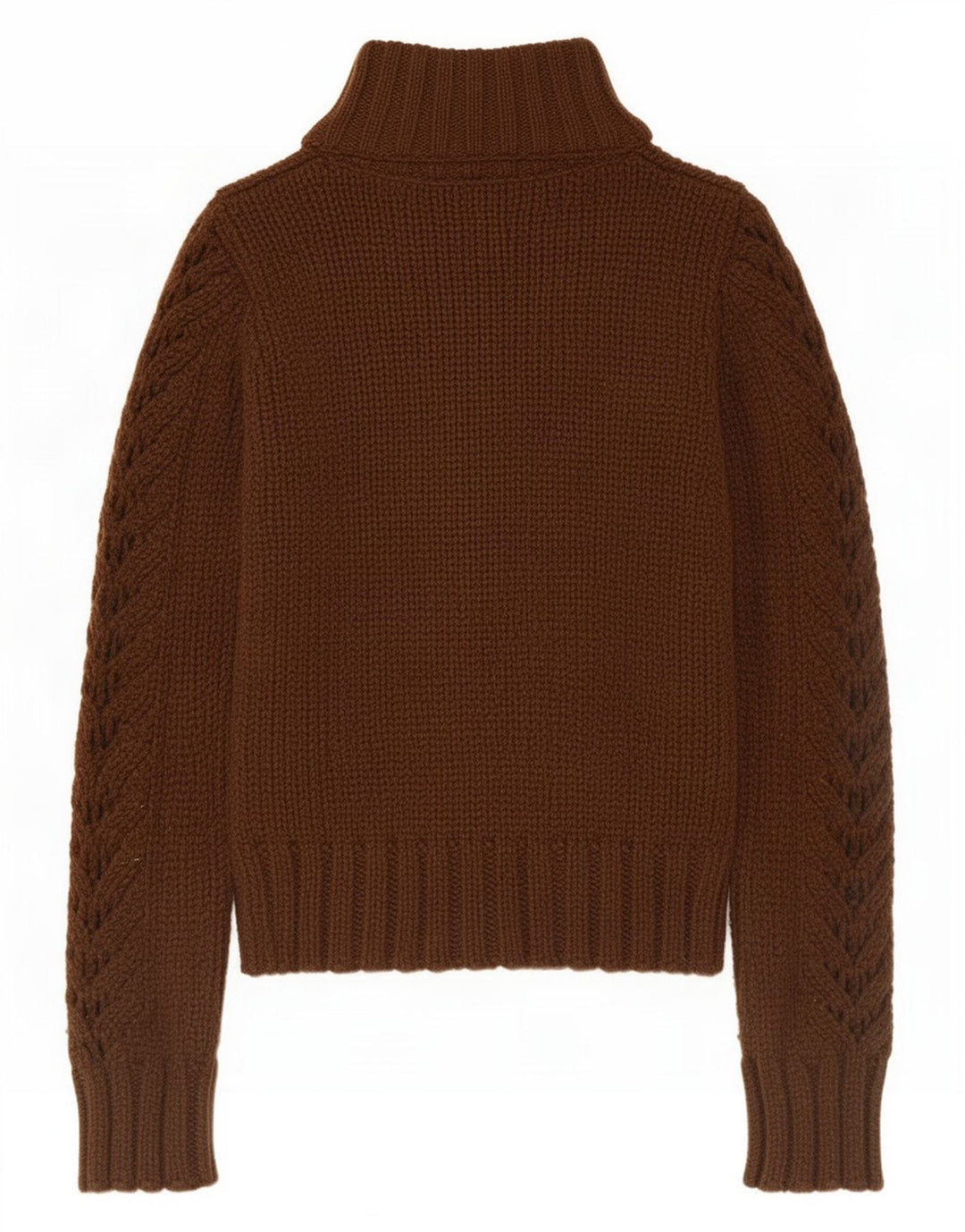 Zara Cardigan Femme Pull UK 12 Marron Moyen