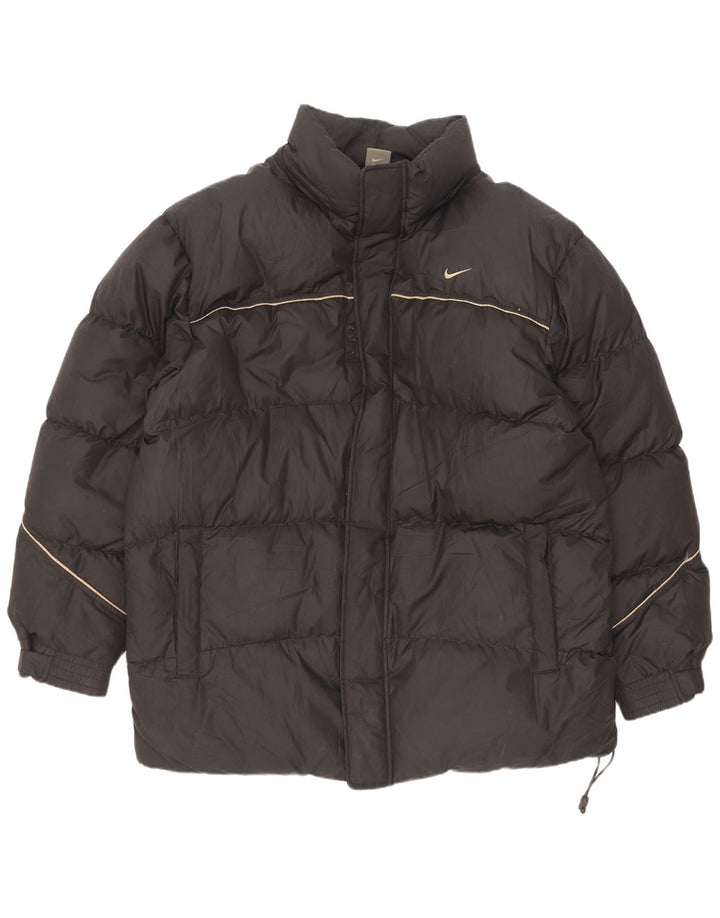 Nike Veste matelassée pour homme UK 42 XL Noir Polyester