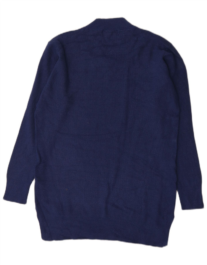 Marks & Spencer Pull Col V Homme Bleu Moyen Viscose