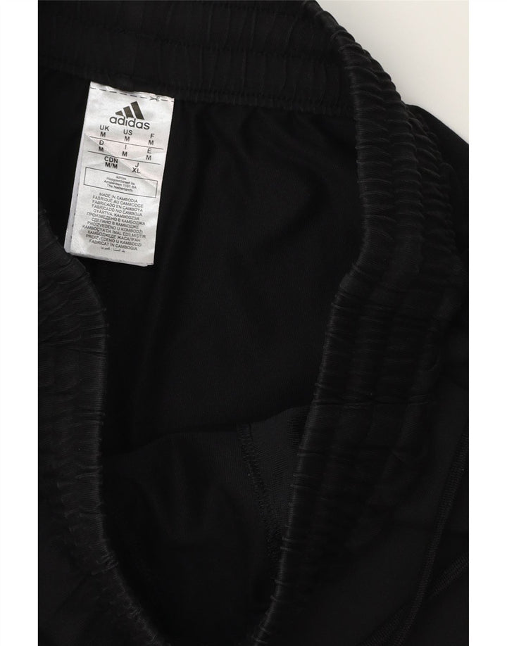 ADIDAS Pantalon de survêtement pour homme en coton noir moyen