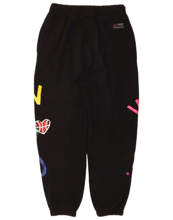 Jordan Pantalon de survêtement graphique pour homme en coton noir moyen