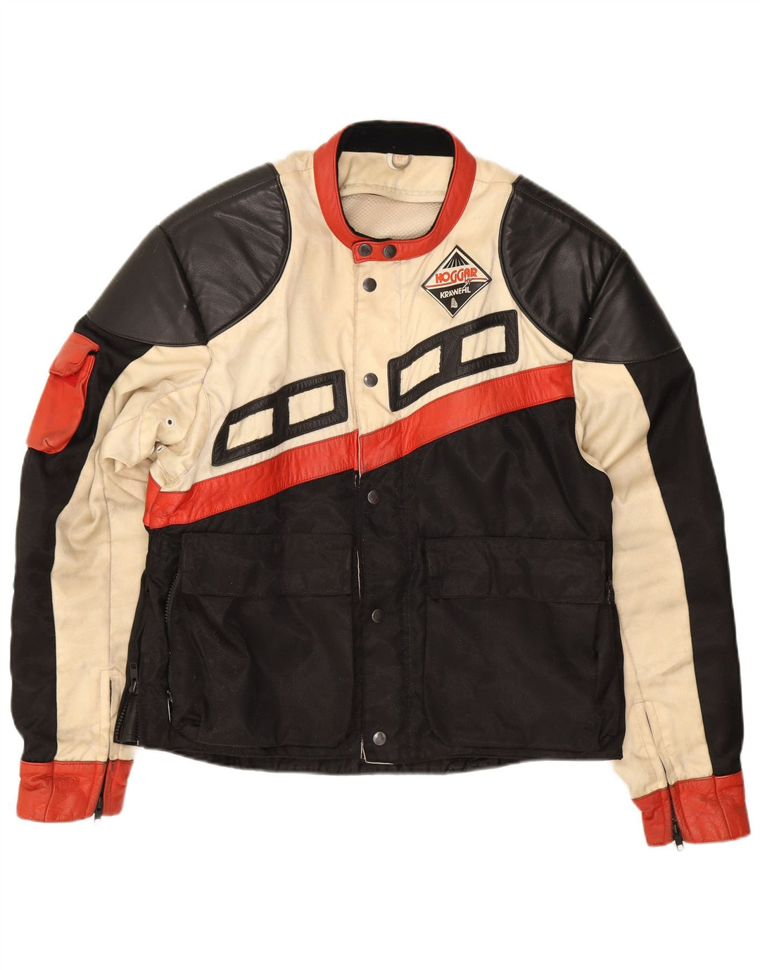 Krawehl Veste Racer Homme UK 38 Medium Noir Colourblock