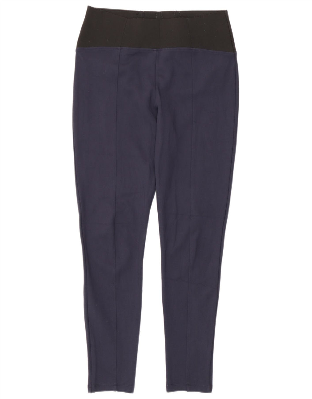Marks & Spencer Legging coupe régulière pour femme UK 12 Bleu marine moyen Viscose