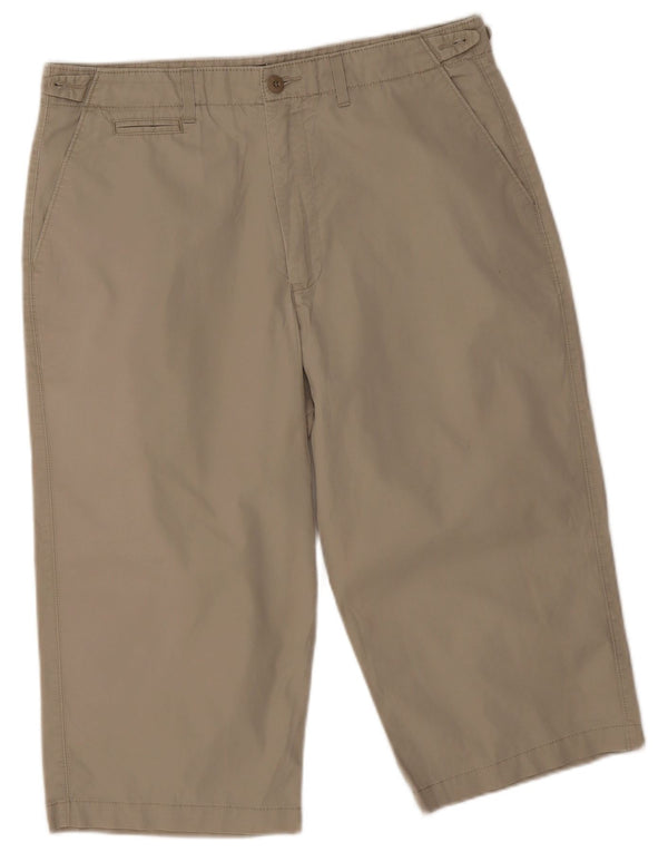 Marks & Spencer Bermuda Blue Harbour W34 pour homme en coton beige grand