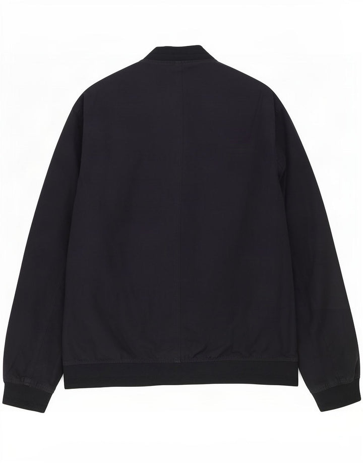 Ted Baker Veste Bomber Homme Taille 6 2XL Bleu Marine Polyester