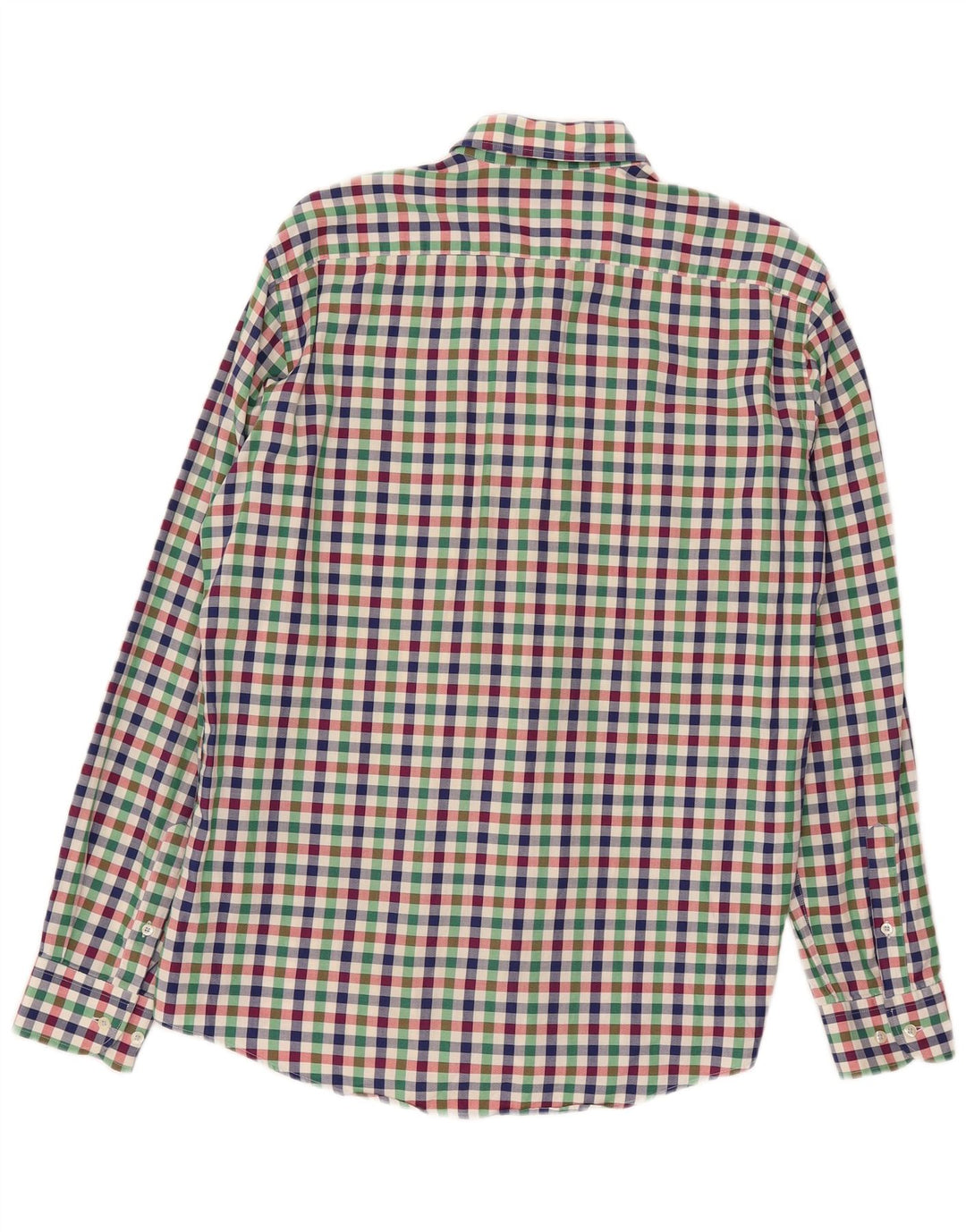 Lacoste Chemise slim fit en flanelle pour homme Taille 42 Grand vichy multicolore