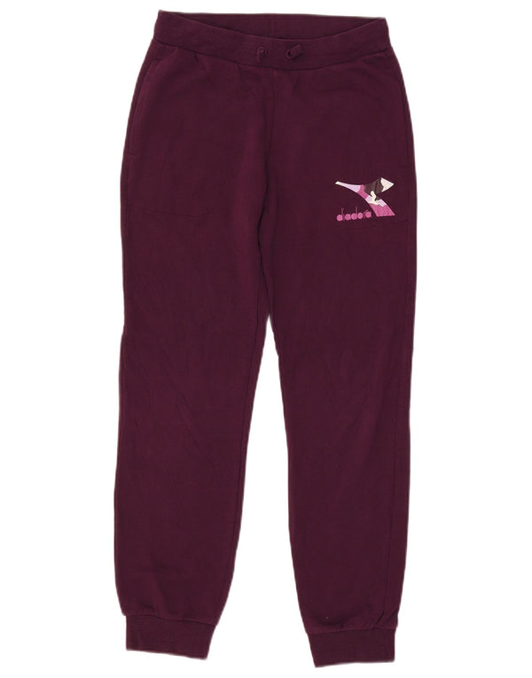 DIADORA Pantalon de survêtement pour femme Joggers UK 18 XL Violet Camouflage