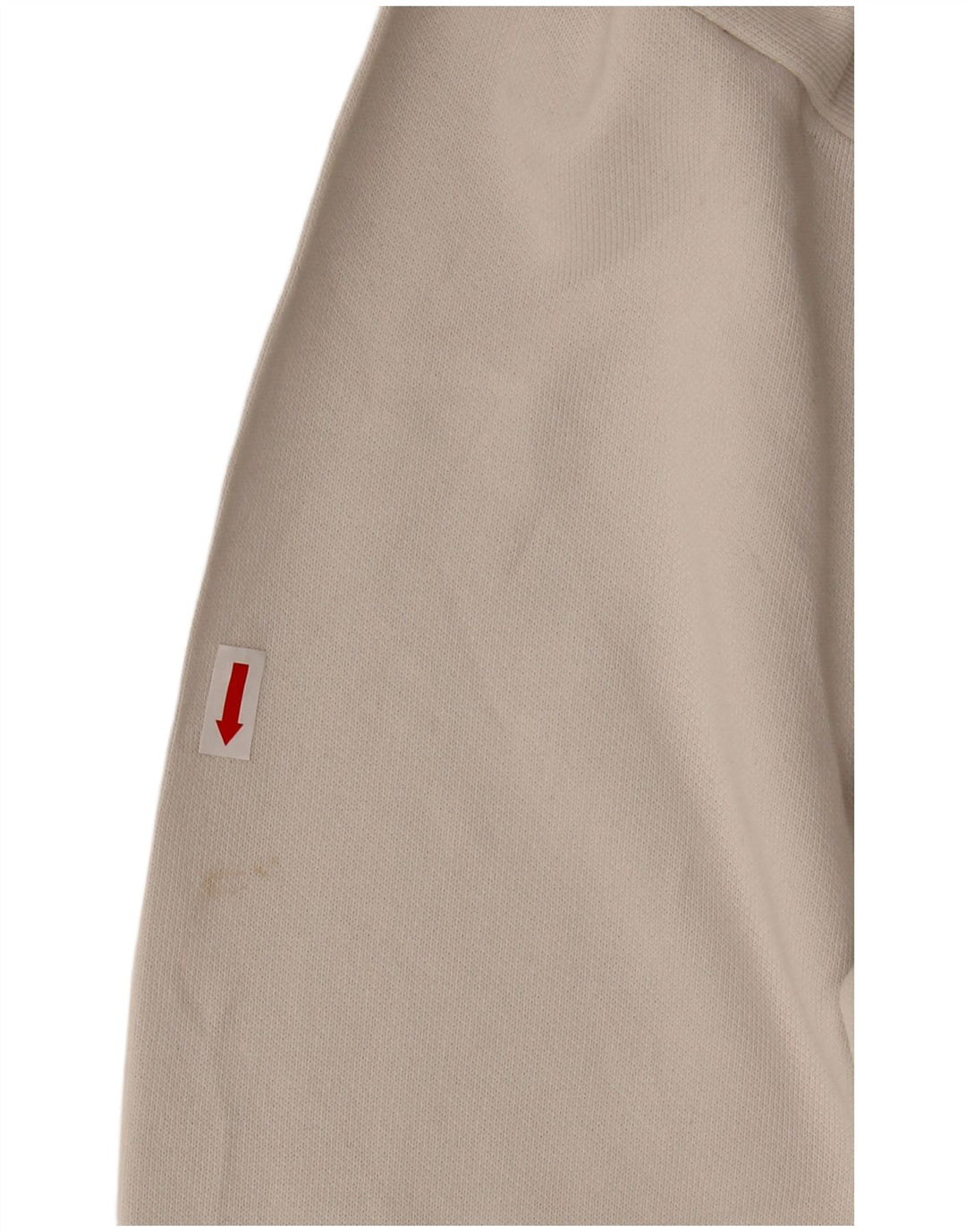 CHAMPION Sweat-shirt court graphique pour femme UK 14 Beige moyen