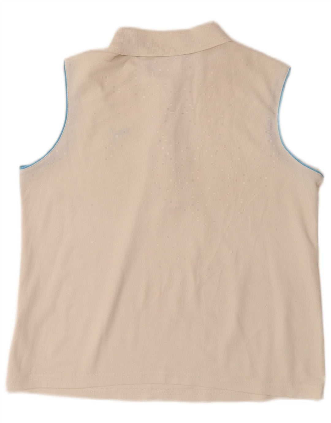 PUMA Polo sans manches pour femme UK 14 Medium Off White