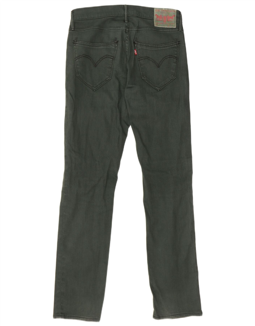 Levi's Jean Slim 511 Femme W29 L32 Vert Coton
