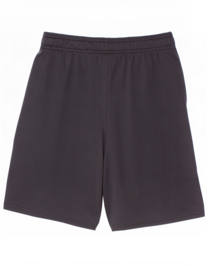 Under Armour Short de Sport Graphique Garçon 9-10 ans Noir Moyen Polyester