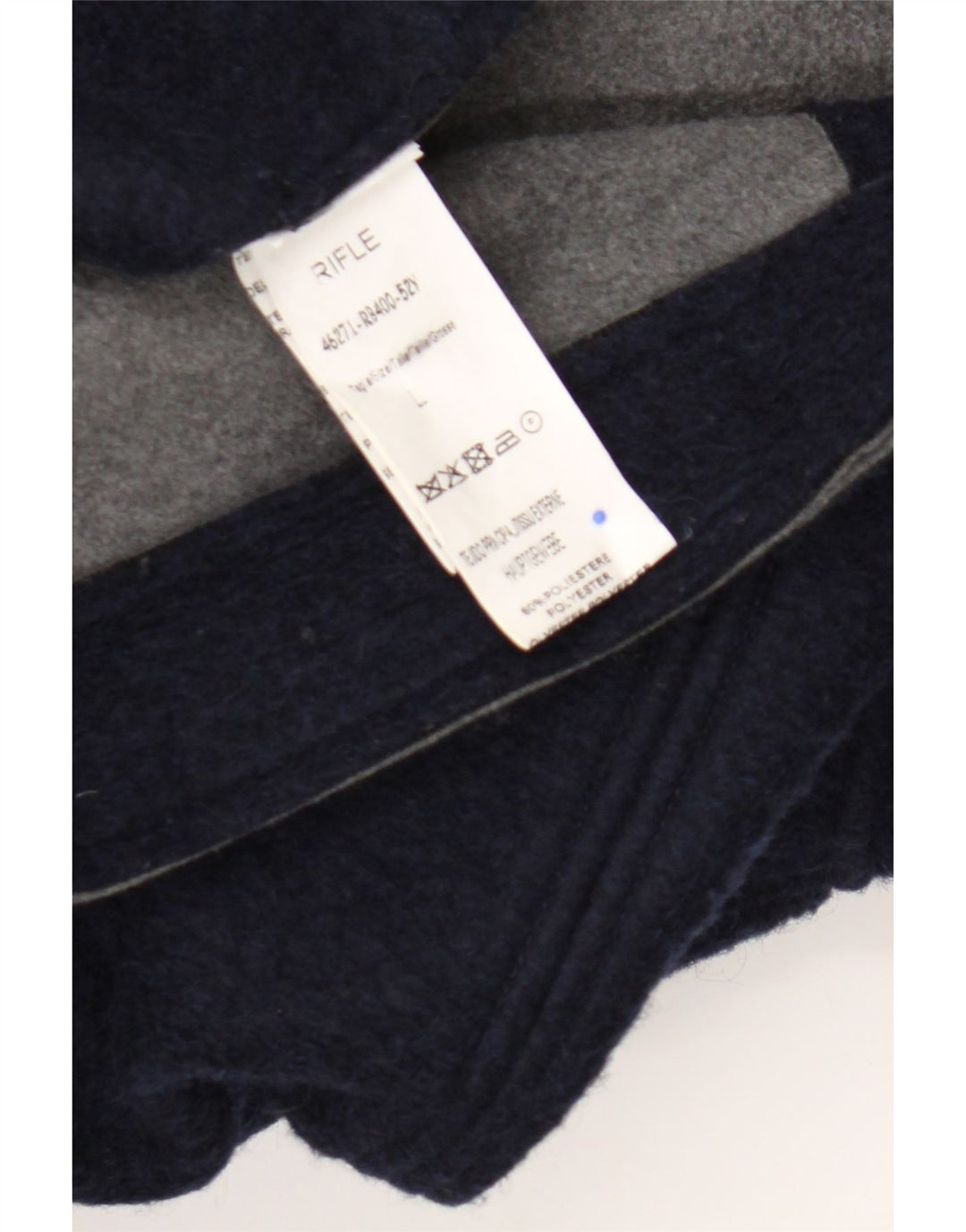 Rifle Veste Militaire Homme UK 40 Large Bleu Marine Polyester