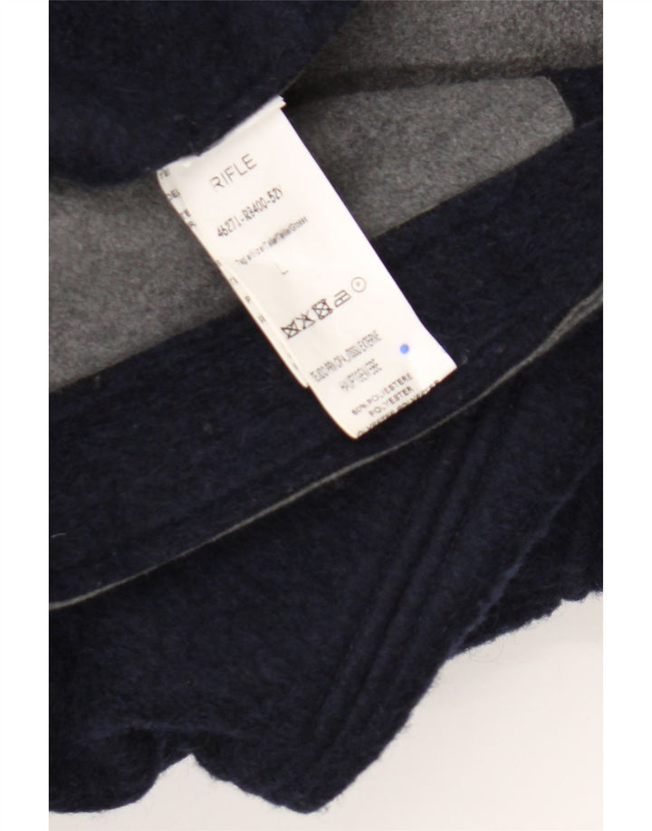 Rifle Veste Militaire Homme UK 40 Large Bleu Marine Polyester