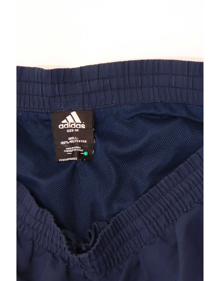 Short de sport Adidas pour homme en polyester bleu marine moyen