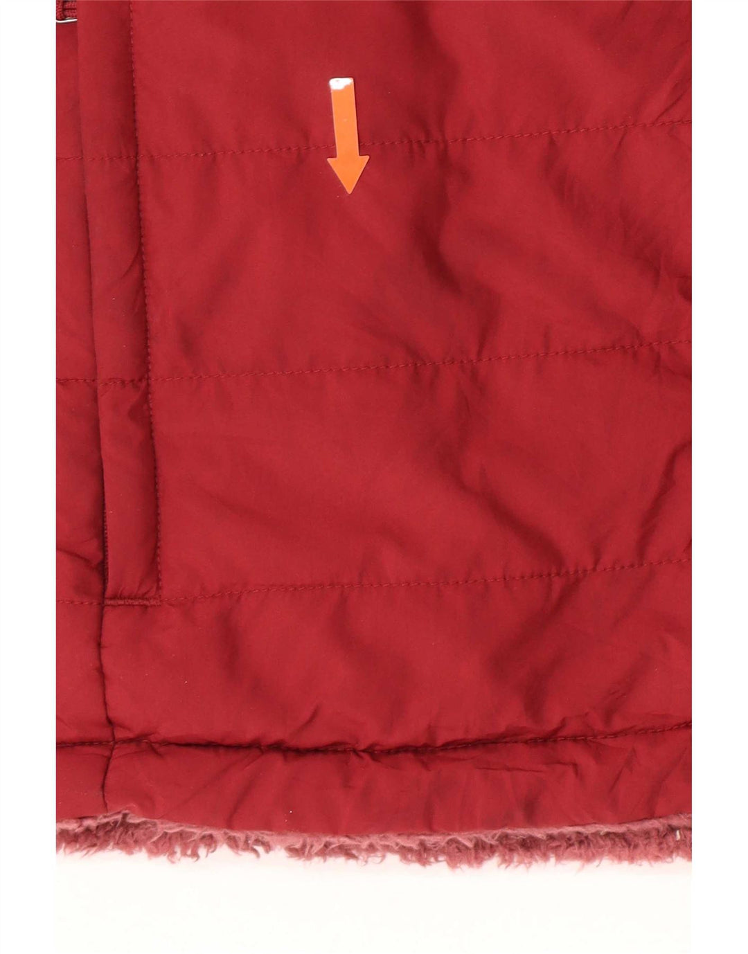 The North Face Veste matelassée réversible pour femme UK10 Small Bordeaux