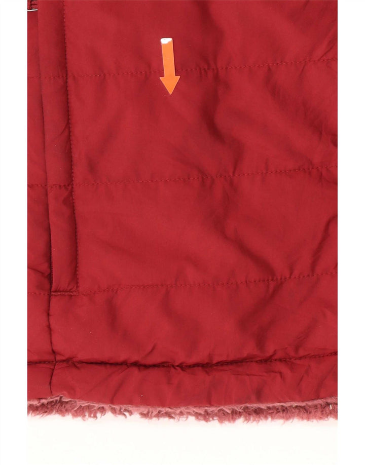 The North Face Veste matelassée réversible pour femme UK10 Small Bordeaux