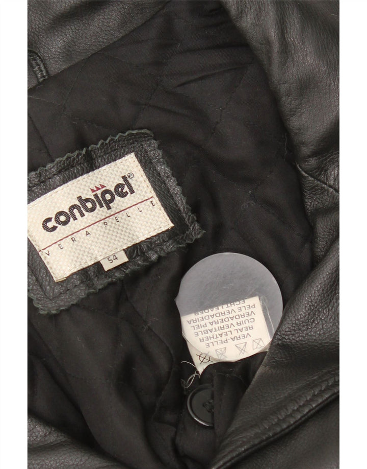 Conbipel Veste en Cuir Homme IT 54 XL Cuir Noir