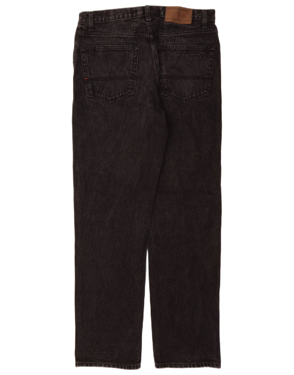 Tommy Hilfiger Jean droit homme W32 L32 coton noir