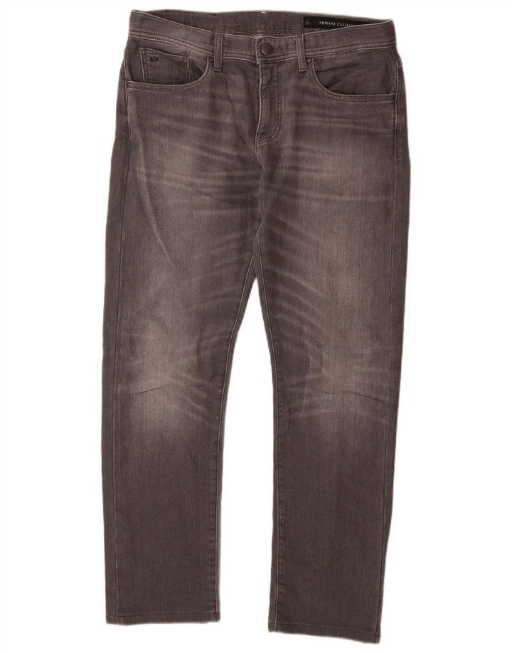 Armani Jean J13 Slim W32 L30 Gris Coton Homme