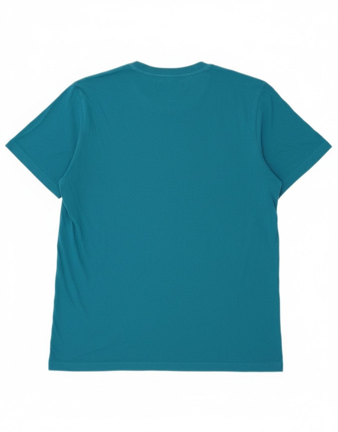 Superdry Femme T-Shirt Top Large Bleu Coton