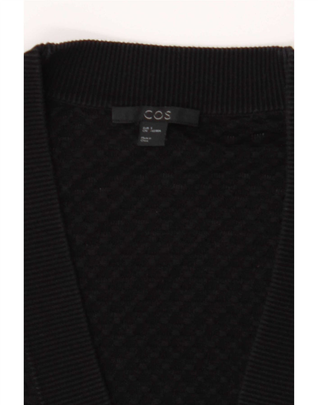 Cos Cardigan long pour femme UK 10 Petit Noir