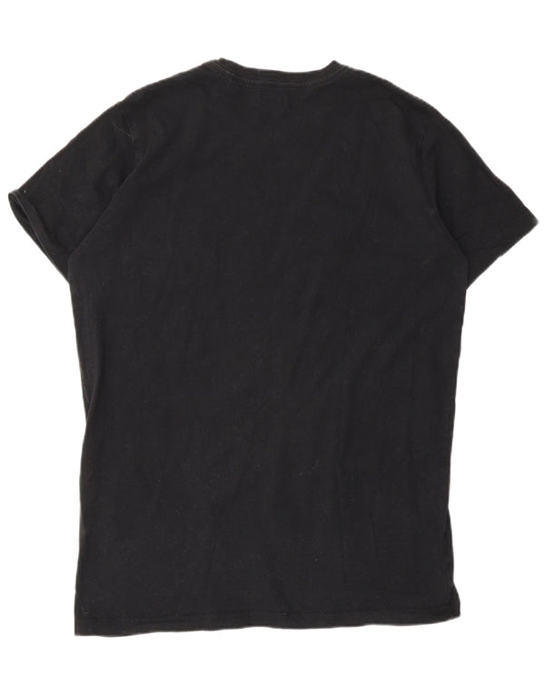 Diesel T-Shirt Graphique Homme Grand Noir