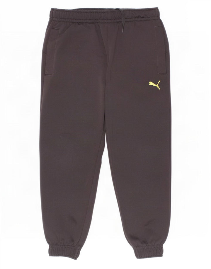 Puma Pantalon de Survêtement Garçon 5-6 Ans Noir Polyester