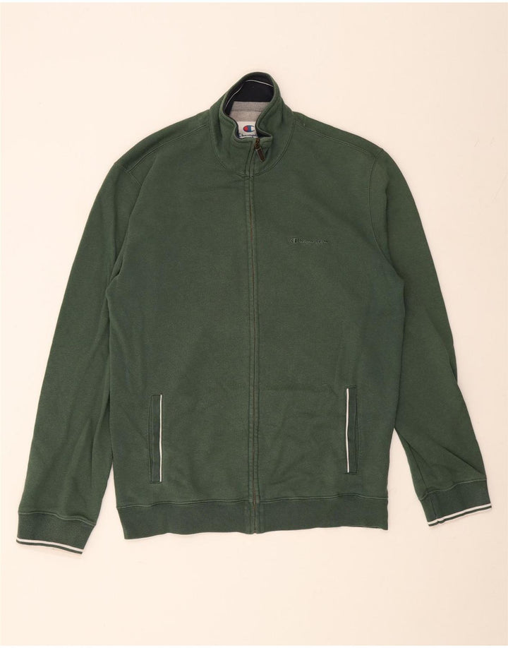 Champion Veste de Survêtement Homme XL Vert Coton