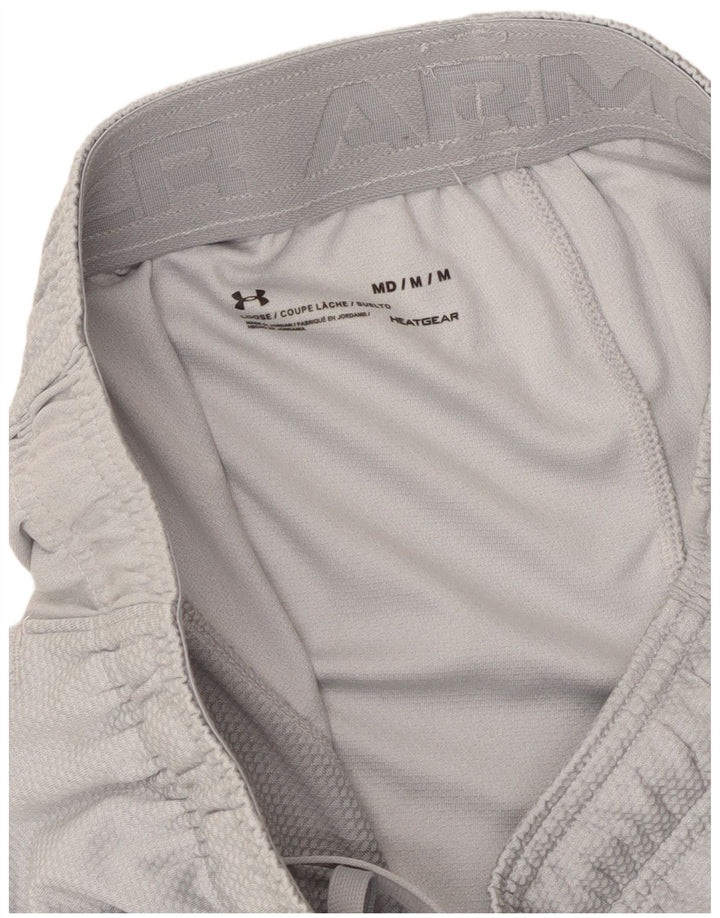 Under Armour Short de Sport Heat Gear Homme Gris Moyen