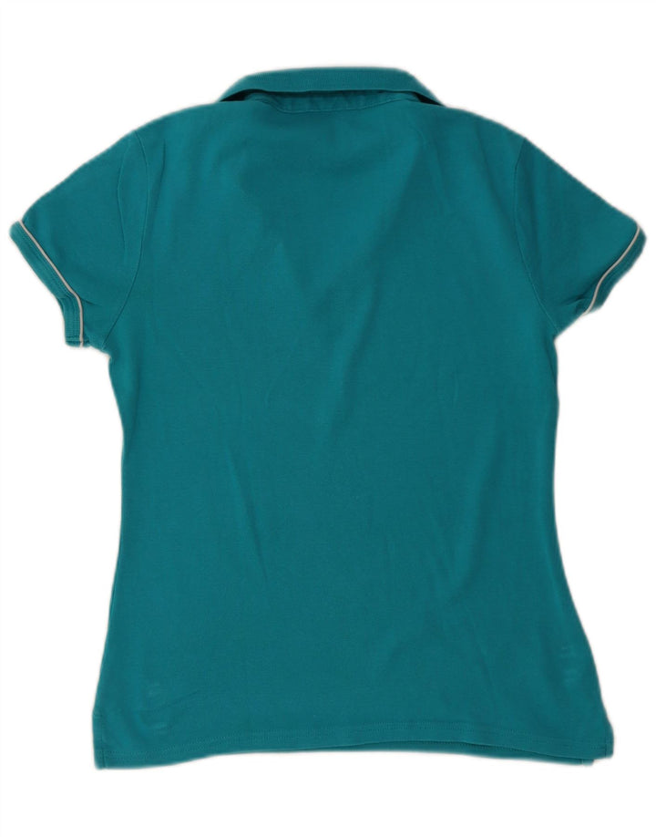 Tommy Hilfiger Polo Femme UK 12 Bleu Moyen