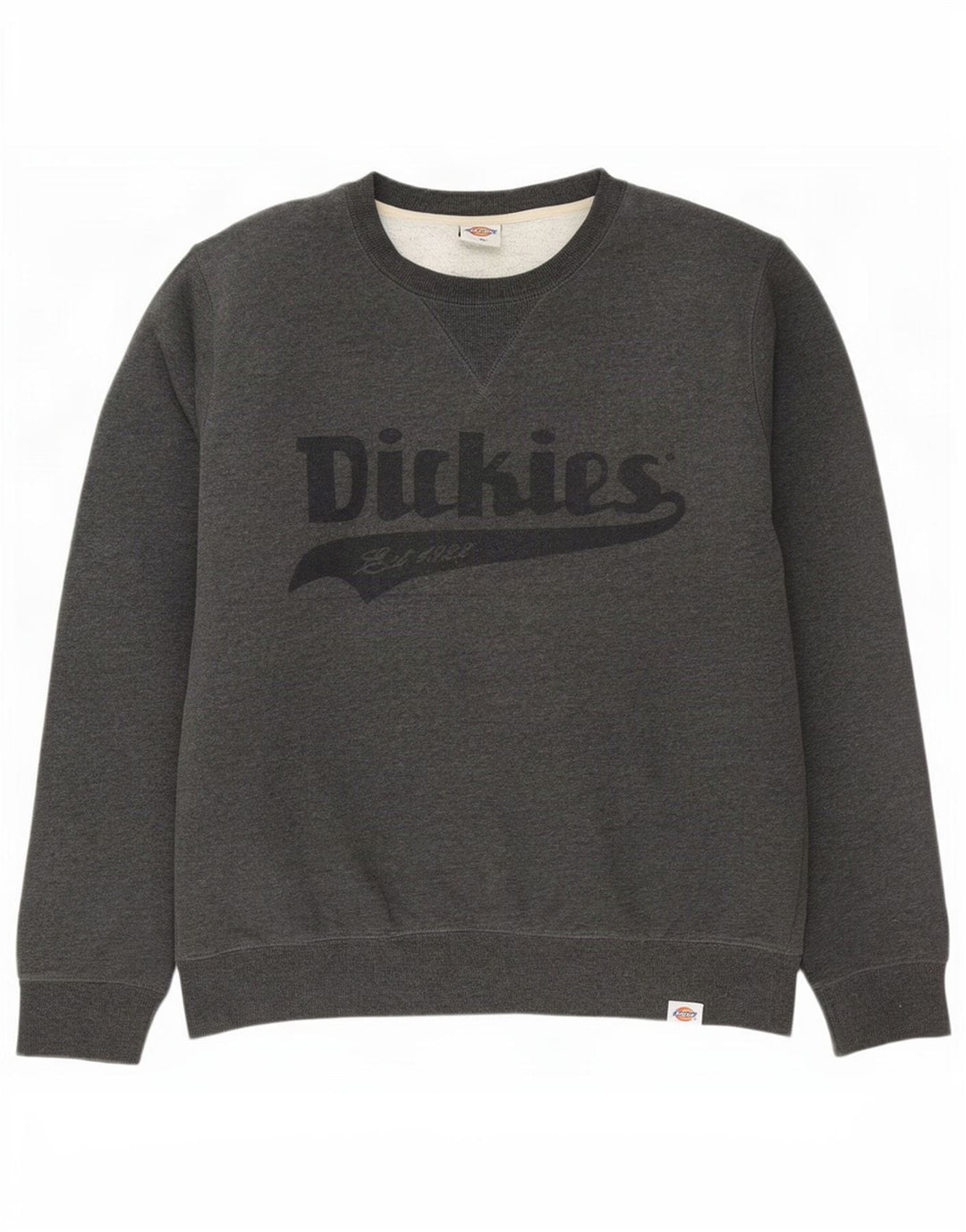 Dickies Sweat-shirt graphique pour homme en coton gris Taille L