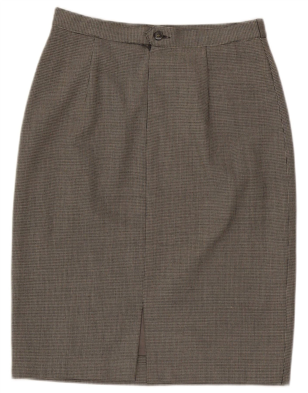 L.Pucci Jupe Crayon Femme IT 46 Large W30 Noir Pied-de-Poule Polyester