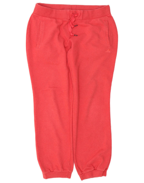 ADIDAS Pantalon de survêtement Climalite pour femme UK 16/18 Large Rouge