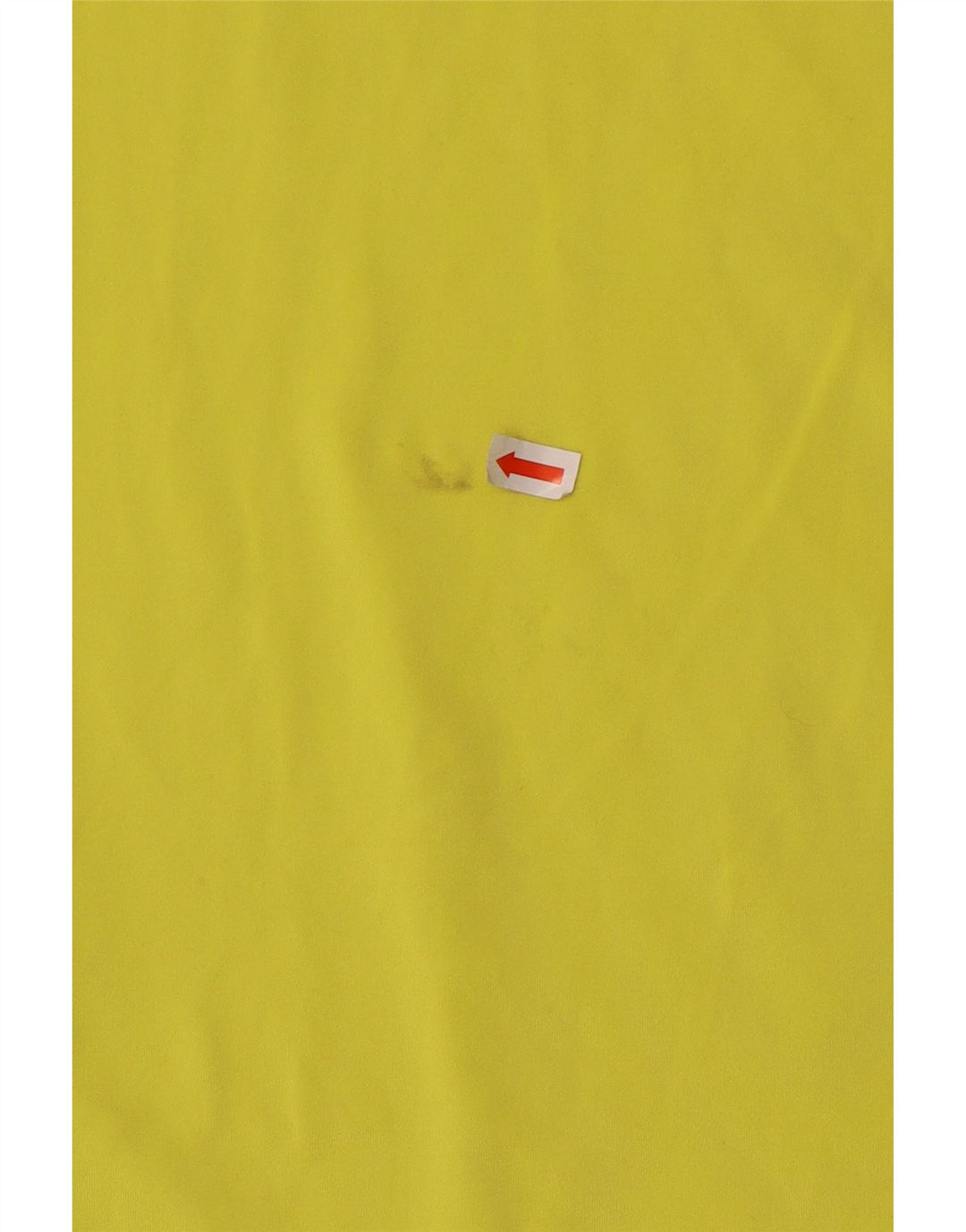 Nike Hommes Dri Fit T-Shirt Haut Large Jaune Polyester Sports