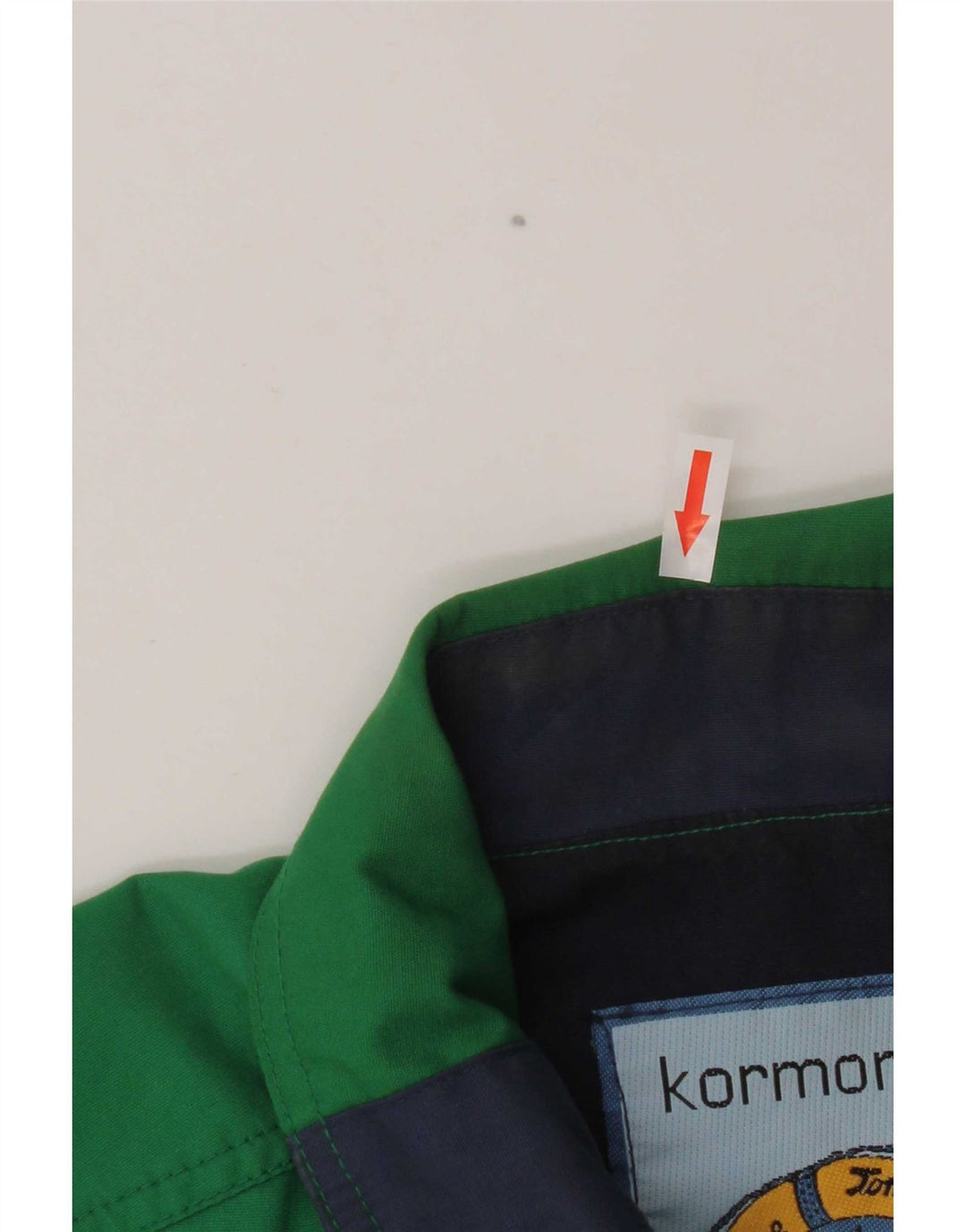 vintage Mens Yachting Loose Fit Utility Jacket UK 38 Polyester vert moyen