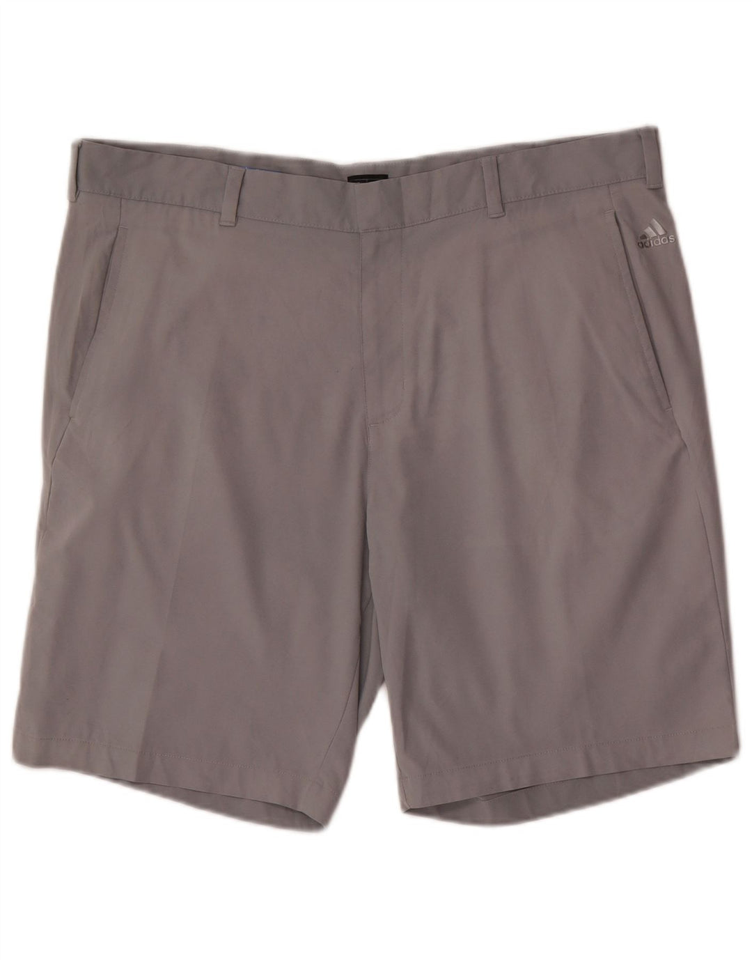 Adidas Short Chino Homme W38 XL Gris Polyester