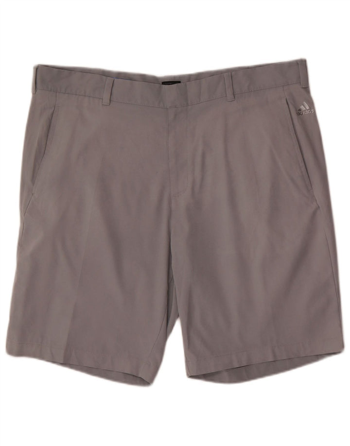 Adidas Short Chino Homme W38 XL Gris Polyester