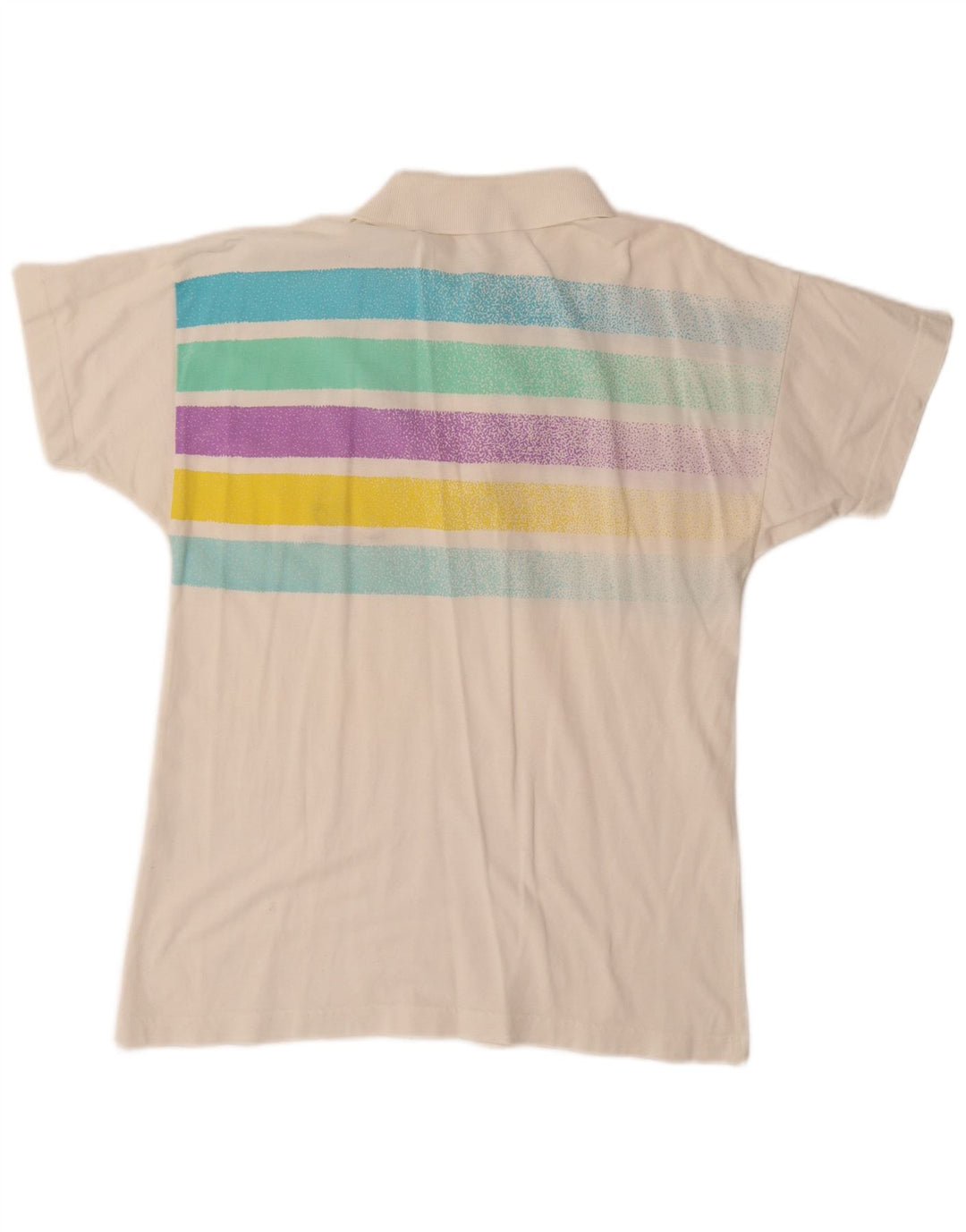 SERGIO TACCHINI Polo Homme Petit Blanc Rayé Coton