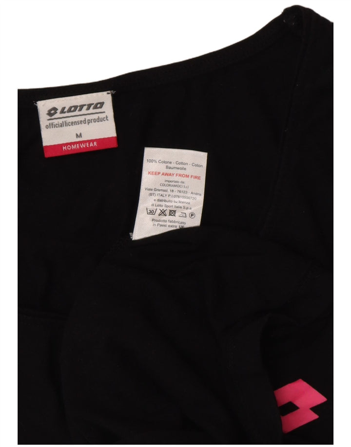 LOTTO Débardeur Femme UK 44 Moyen Noir Coton