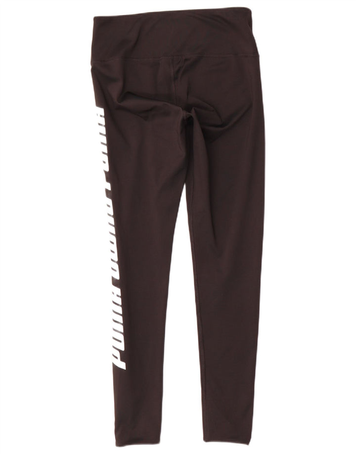 Puma Legging graphique pour femme UK 10 Small Noir Polyester