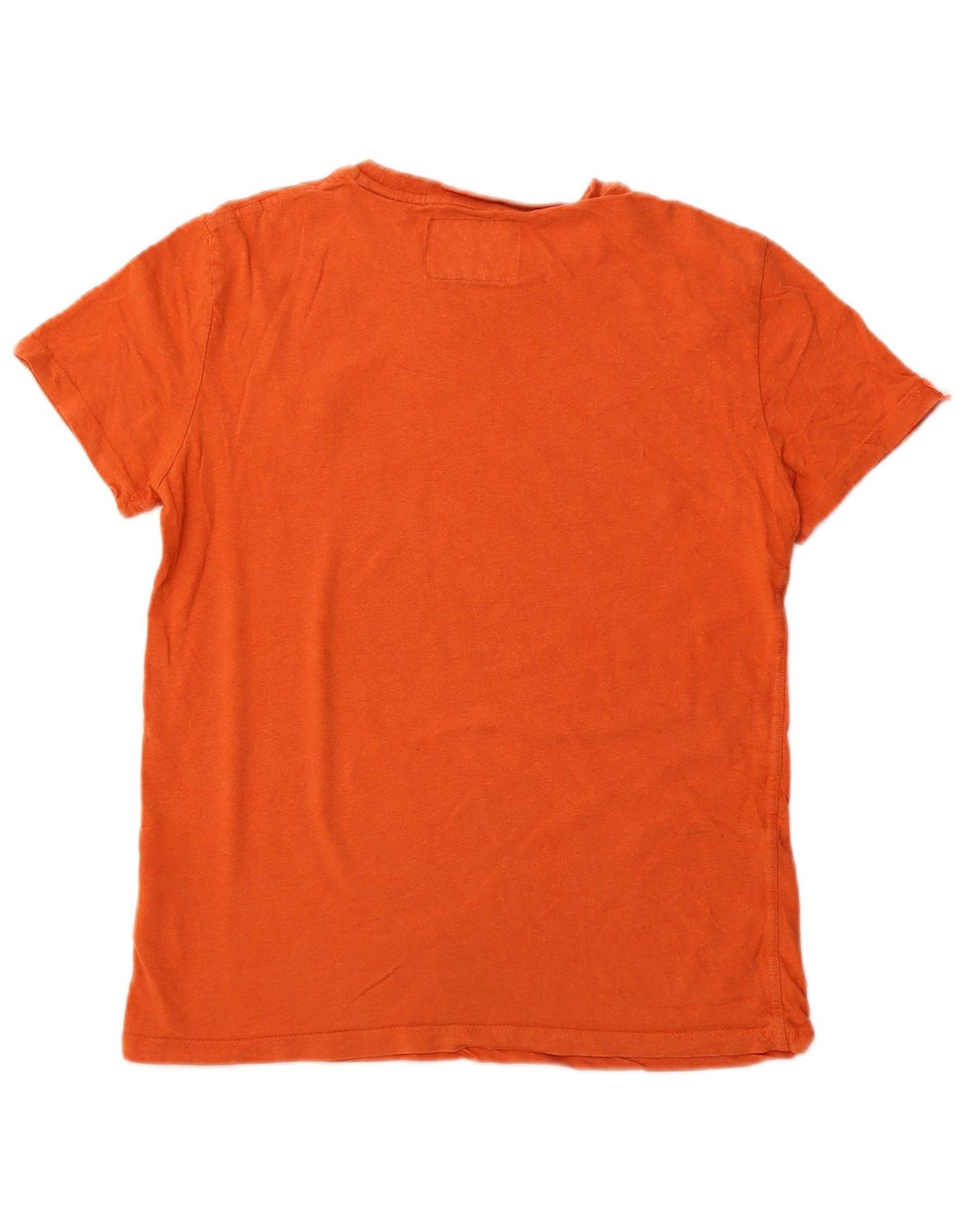 Superdry T-Shirt Graphique Homme Petit Orange Coton