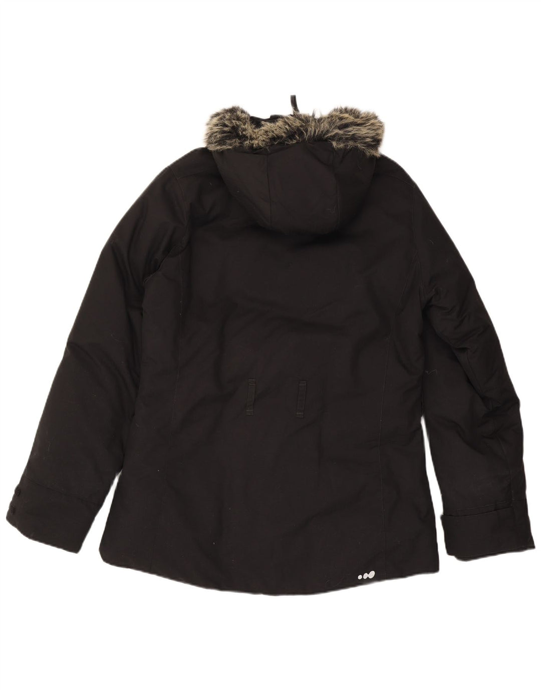 Wed'Ze Veste coupe-vent à capuche pour femme UK 14 Medium Noir Polyamide