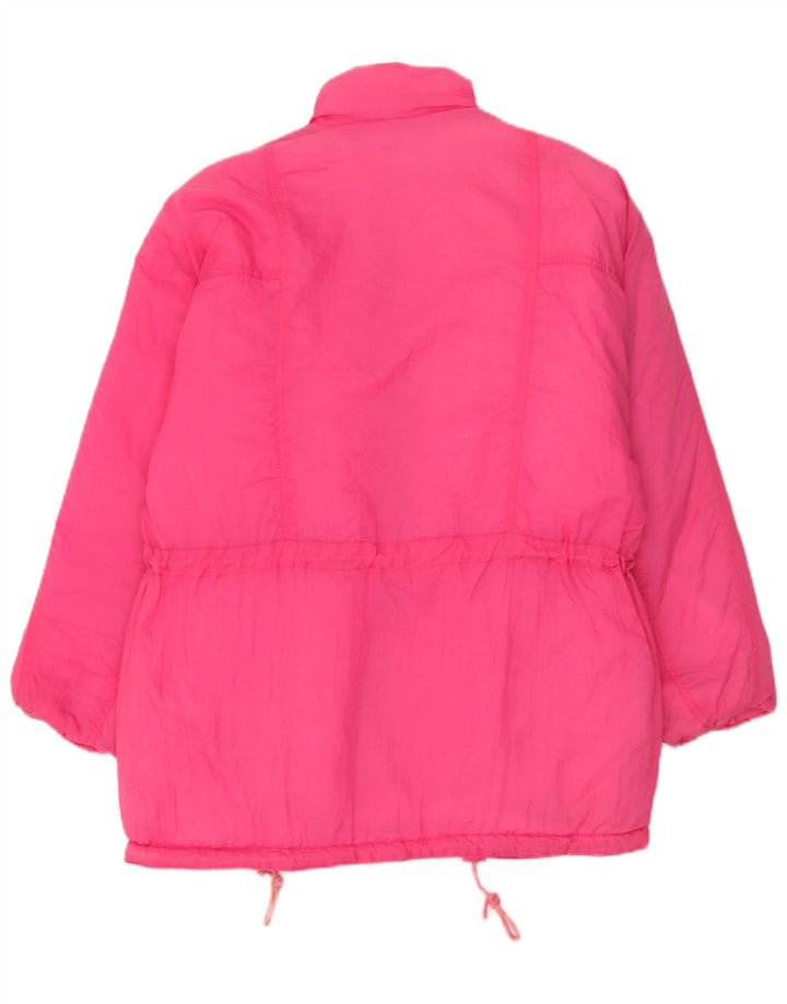 Veste de Ski Graphique Vintage Fille 15-16 ans Rose Polyamide